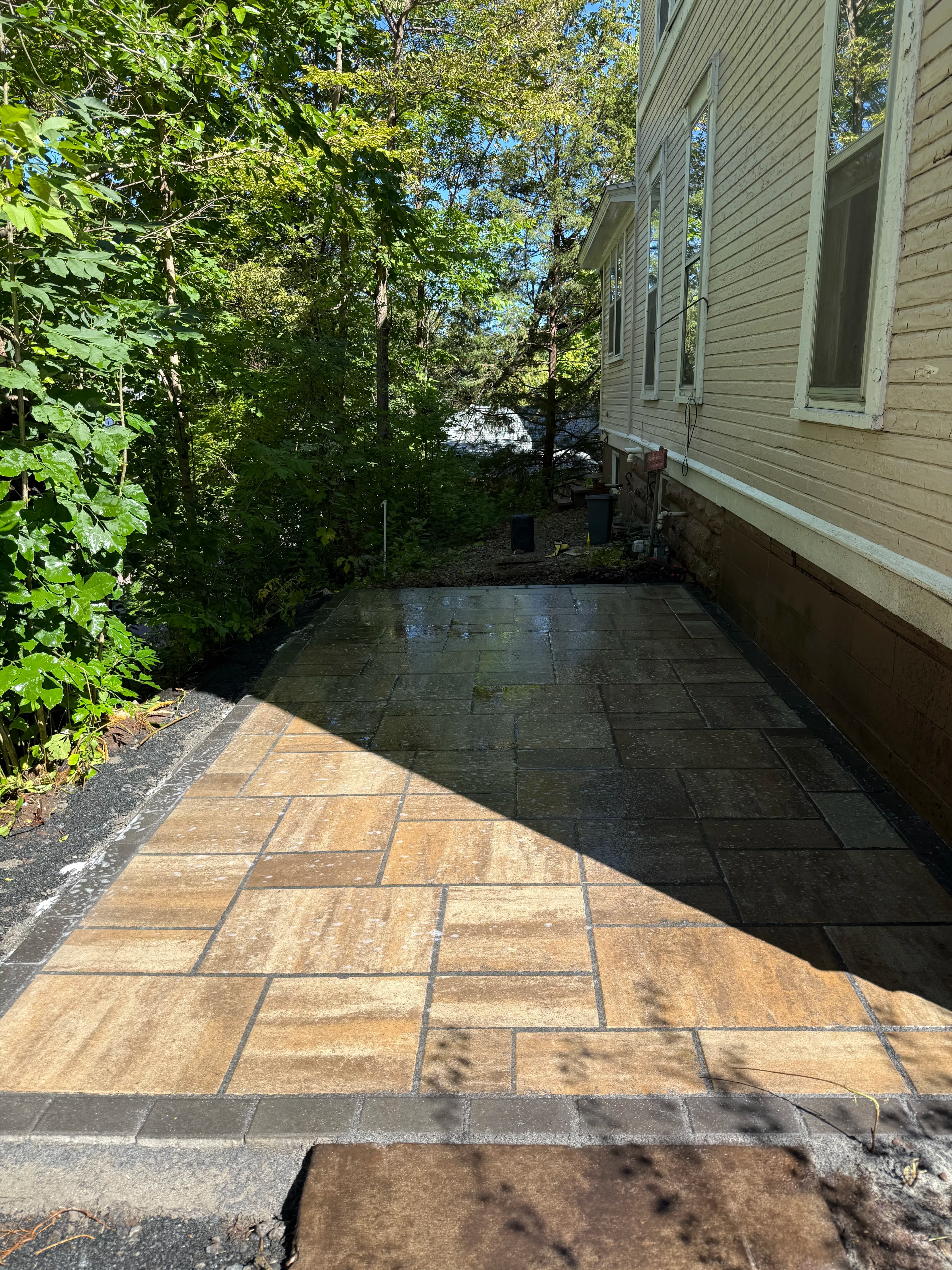 Project Patios, Mulch Beds, Rock Gardens, Mowing and More - A Season of Work image