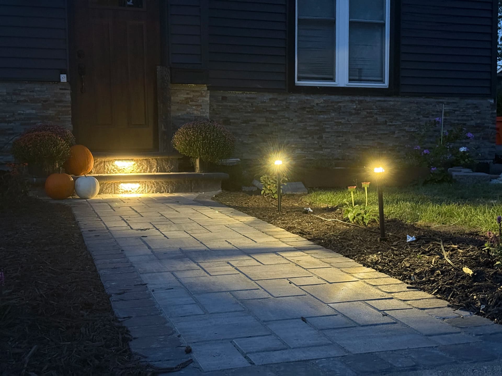 Gallery photos for Patios, Mulch Beds, Rock Gardens, Mowing and More - A Season of Work: Image #7