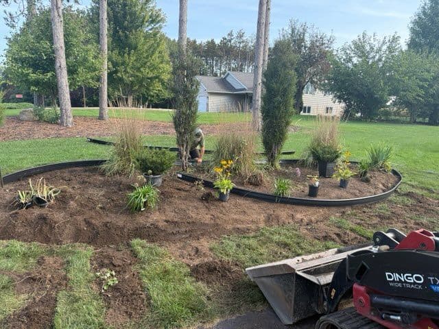 Durand Yard Garden Transformation with New Elements