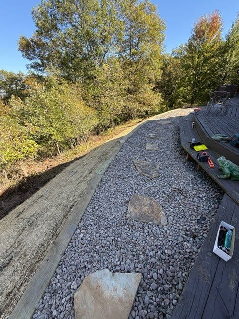 Gallery photos for Sloped Area Makeover Near Lake Altoona: Image #2