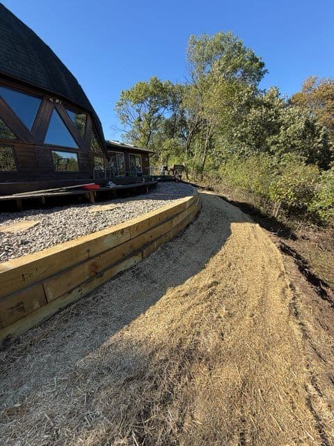Gallery photos for Sloped Area Makeover Near Lake Altoona: Image #3
