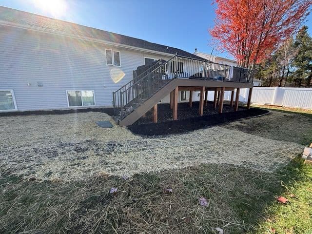 Project Stylish Edging and Flower Beds for Backyard Retreat image