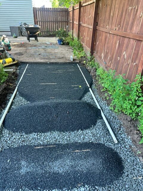 Gallery photos for Gravel to Green Outdoor Oasis Transformation: Image #2