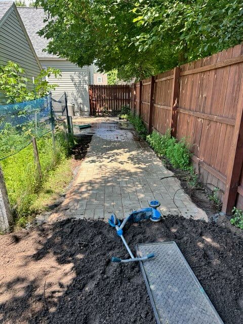 Gallery photos for Gravel to Green Outdoor Oasis Transformation: Image #3