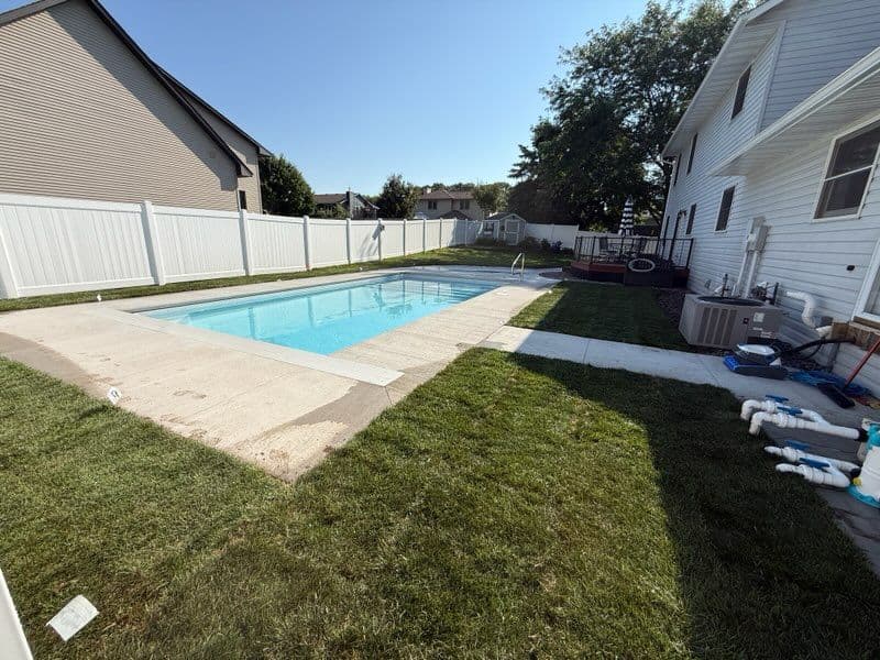 Gallery photos for Poolside Transformation with Lush Greenery: Image #2