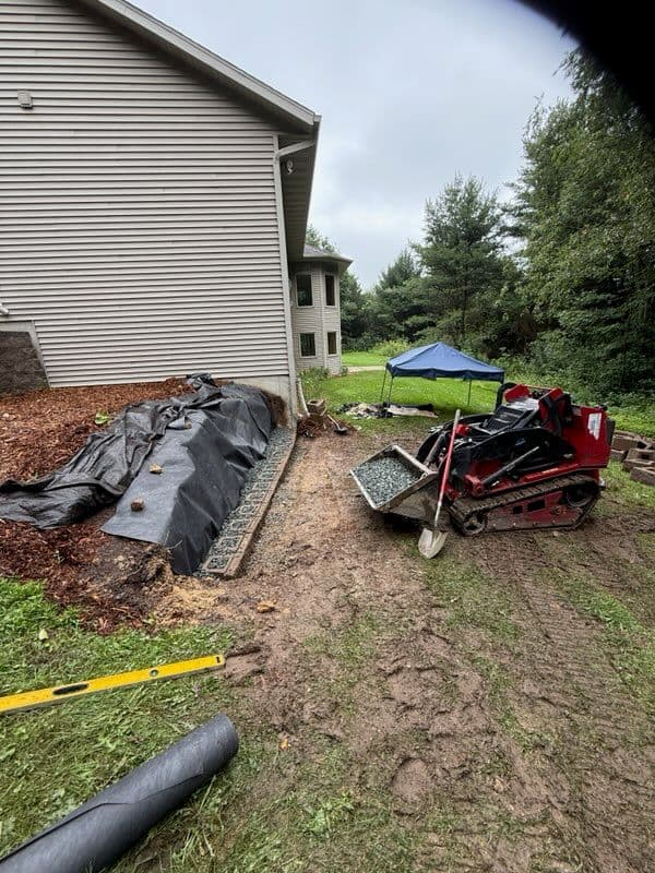 Gallery photos for Rock Wall Restoration with Expert Drainage Solutions: Image #1
