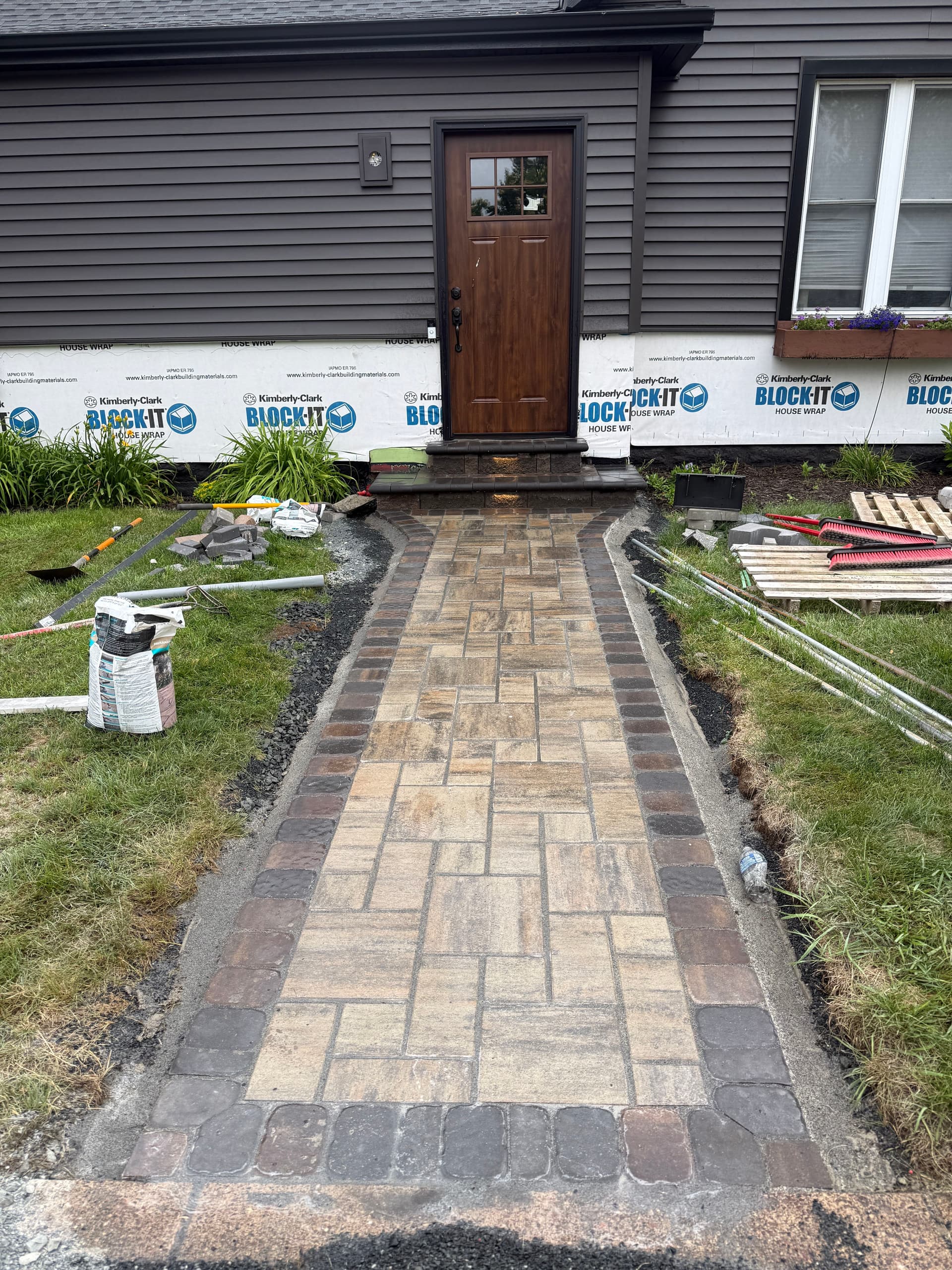 Gallery photos for Patio Prep, Pavers, and Low-Voltage Lighting Done Right: Image #3